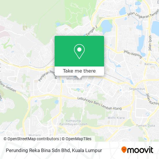 Perunding Reka Bina Sdn Bhd map
