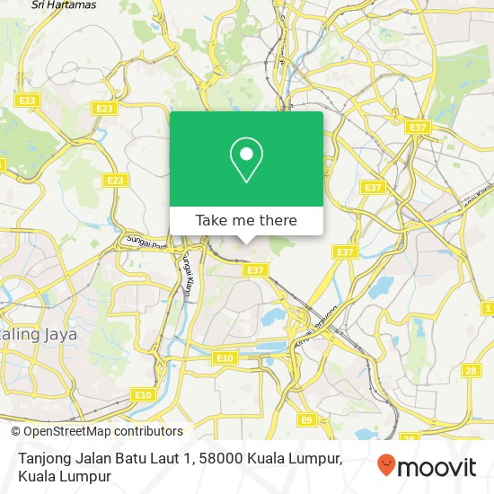 Tanjong Jalan Batu Laut 1, 58000 Kuala Lumpur map