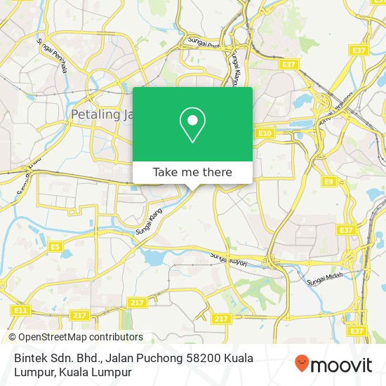 Peta Bintek Sdn. Bhd., Jalan Puchong 58200 Kuala Lumpur