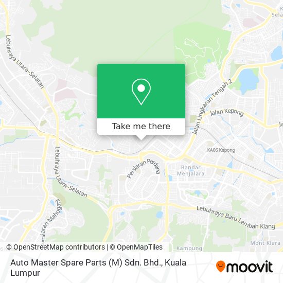 Peta Auto Master Spare Parts (M) Sdn. Bhd.