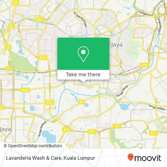 Lavanderia Wash & Care map