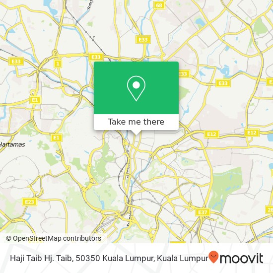 Haji Taib Hj. Taib, 50350 Kuala Lumpur map