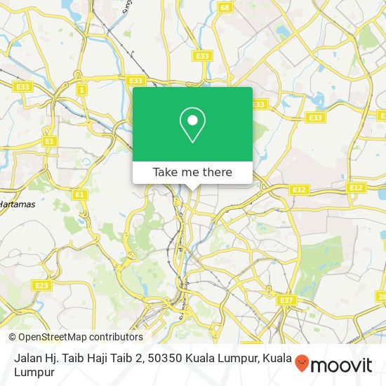 Jalan Hj. Taib Haji Taib 2, 50350 Kuala Lumpur map