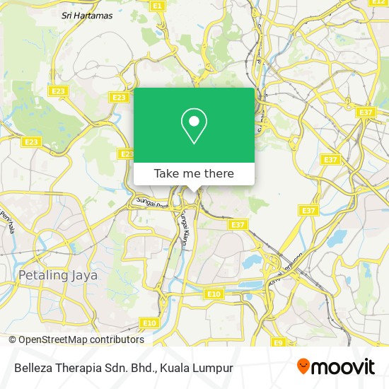 Belleza Therapia Sdn. Bhd. map