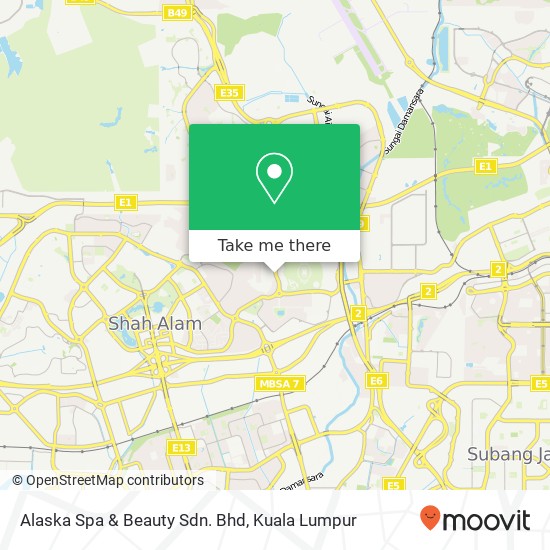 Alaska Spa & Beauty Sdn. Bhd map