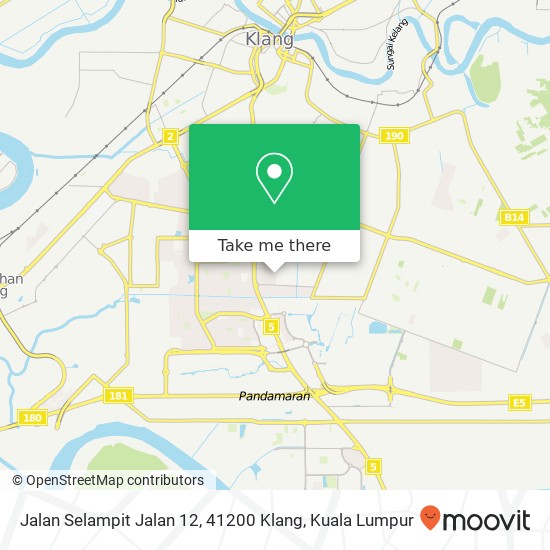 Jalan Selampit Jalan 12, 41200 Klang map