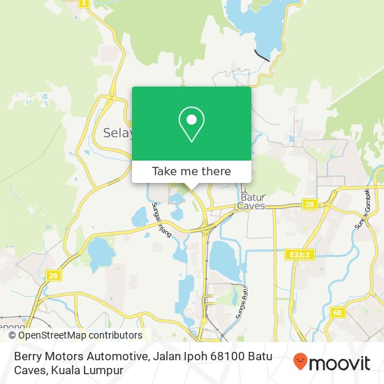 Berry Motors Automotive, Jalan Ipoh 68100 Batu Caves map