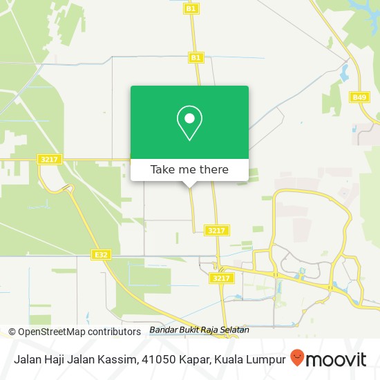 Jalan Haji Jalan Kassim, 41050 Kapar map