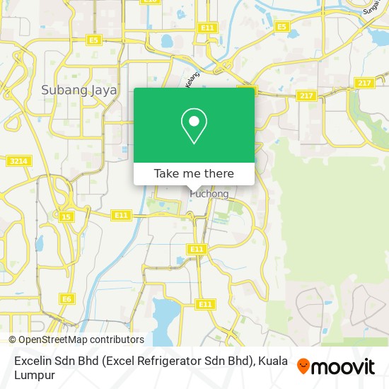 Excelin Sdn Bhd (Excel Refrigerator Sdn Bhd) map