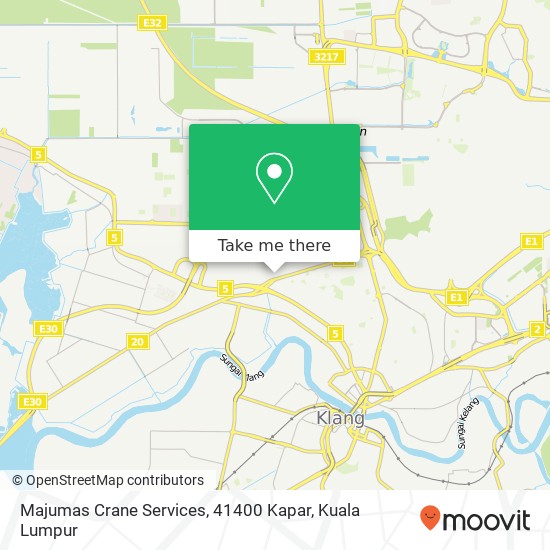 Peta Majumas Crane Services, 41400 Kapar