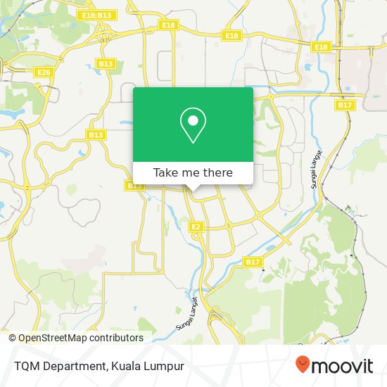 TQM Department map