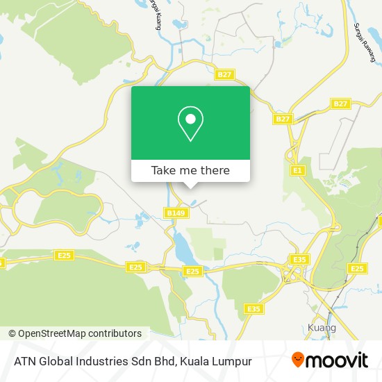 Peta ATN Global Industries Sdn Bhd