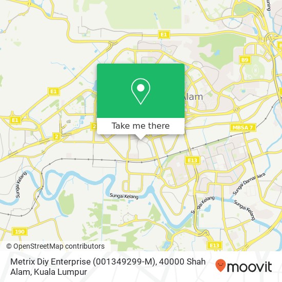 Peta Metrix Diy Enterprise (001349299-M), 40000 Shah Alam