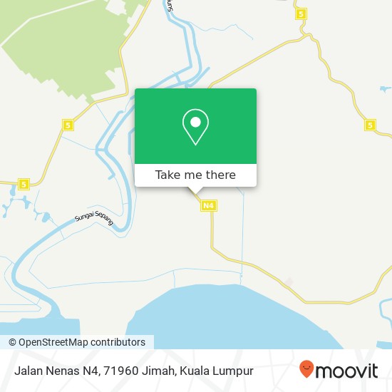 Jalan Nenas N4, 71960 Jimah map