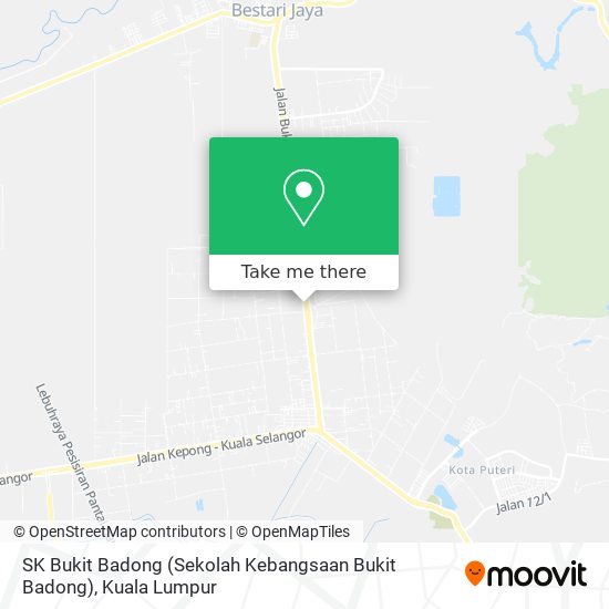 SK Bukit Badong (Sekolah Kebangsaan Bukit Badong) map
