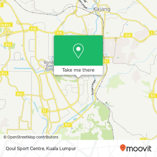 Qoul Sport Centre map