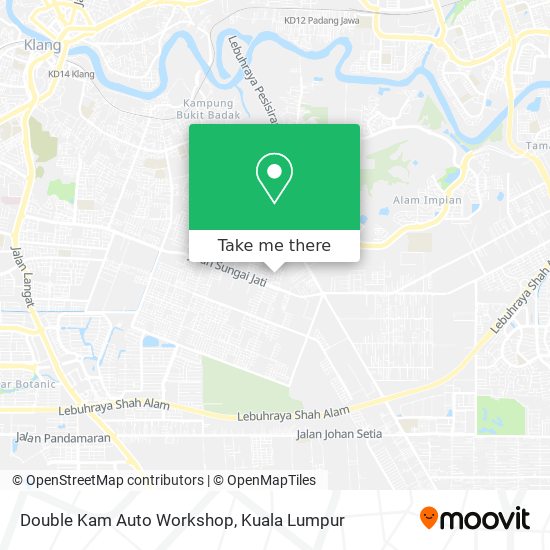 Double Kam Auto Workshop map