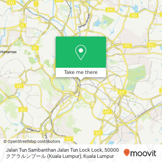 Jalan Tun Sambanthan Jalan Tun Lock Lock, 50000 クアラルンプール (Kuala Lumpur) map