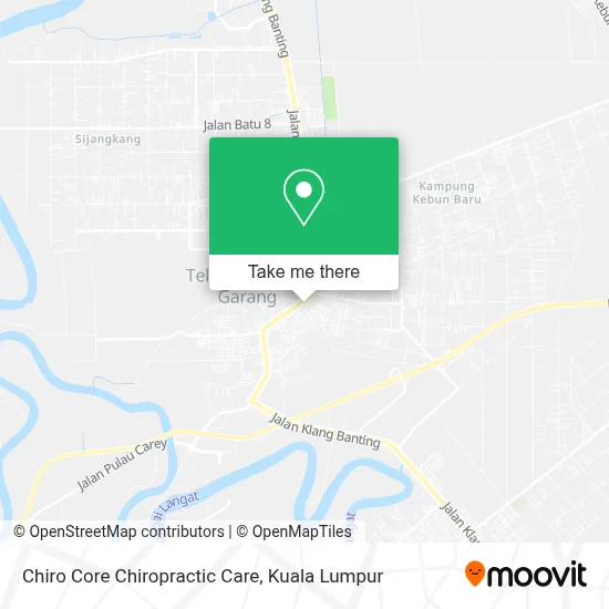 Chiro Core Chiropractic Care map