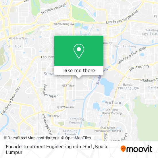 Facade Treatment Engineering sdn. Bhd. map
