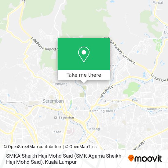 SMKA Sheikh Haji Mohd Said (SMK Agama Sheikh Haji Mohd Said) map