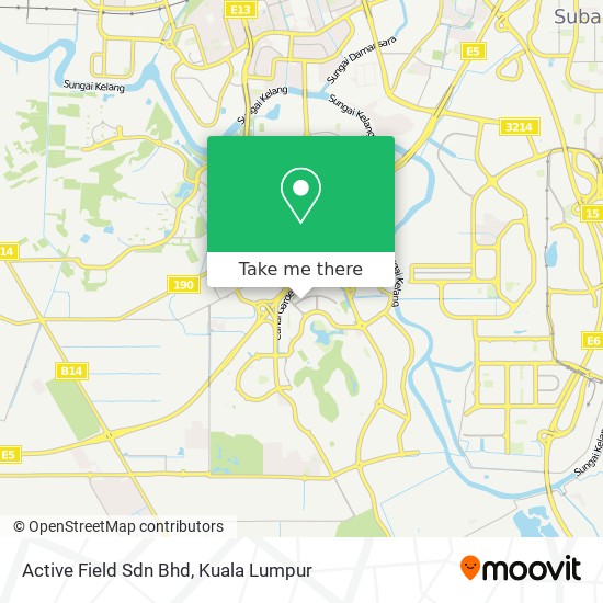 Active Field Sdn Bhd map