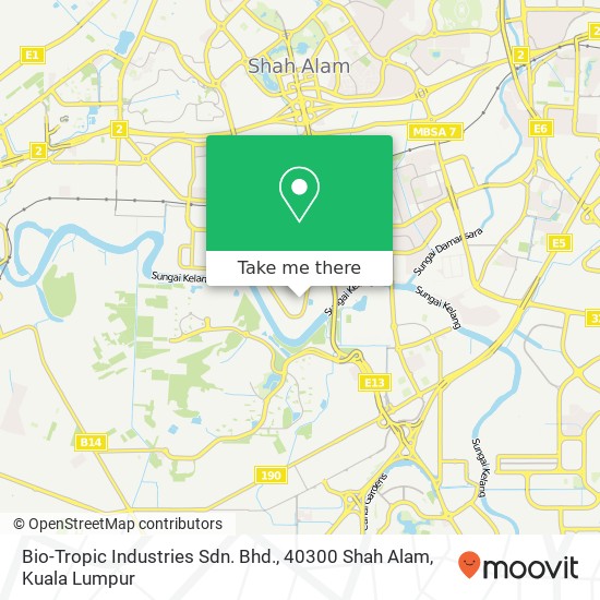 Bio-Tropic Industries Sdn. Bhd., 40300 Shah Alam map