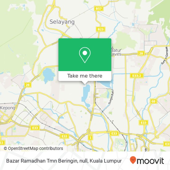 Peta Bazar Ramadhan Tmn Beringin, null
