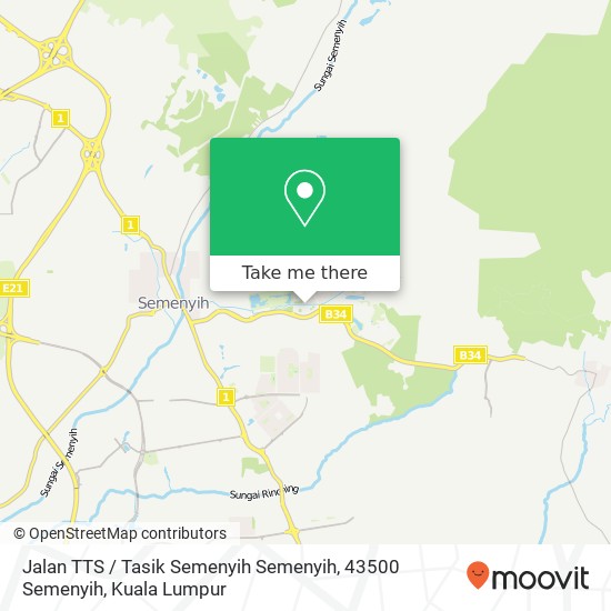 Jalan TTS / Tasik Semenyih Semenyih, 43500 Semenyih map