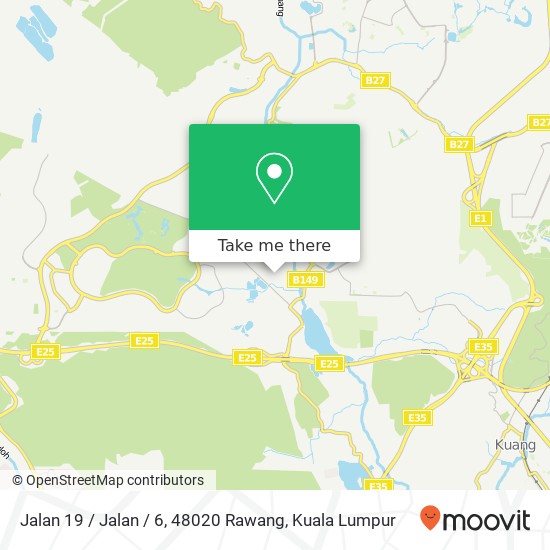 Jalan 19 / Jalan / 6, 48020 Rawang map