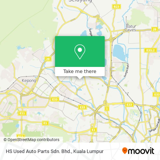 How To Get To Hs Used Auto Parts Sdn Bhd In Kuala Lumpur By Bus Mrt Lrt Or Train