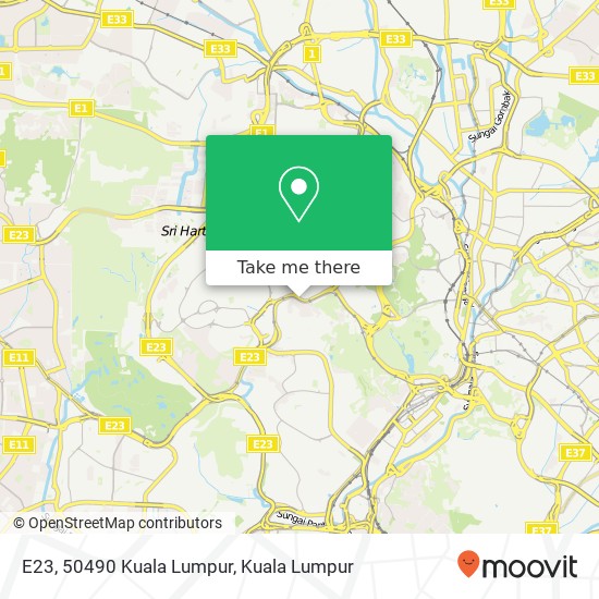 E23, 50490 Kuala Lumpur map