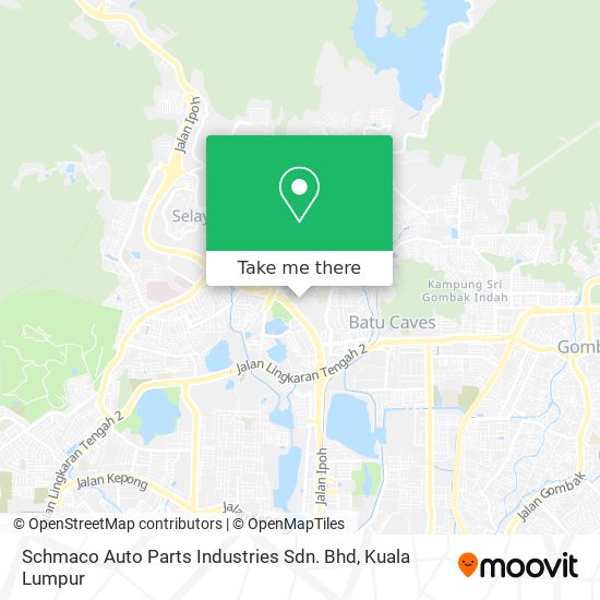 How To Get To Schmaco Auto Parts Industries Sdn Bhd In Gombak By Bus Mrt Lrt Or Train