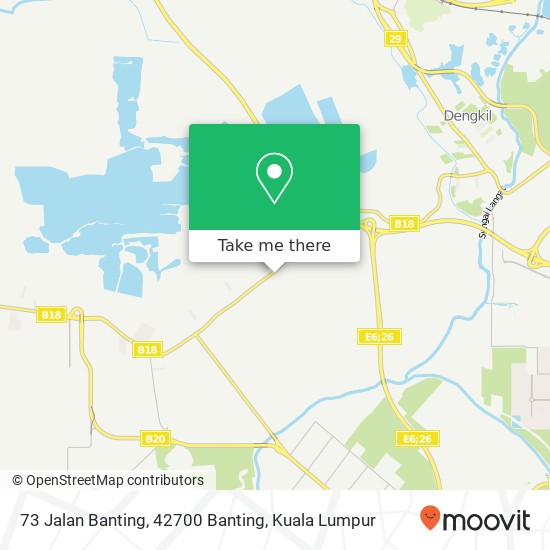 73 Jalan Banting, 42700 Banting map