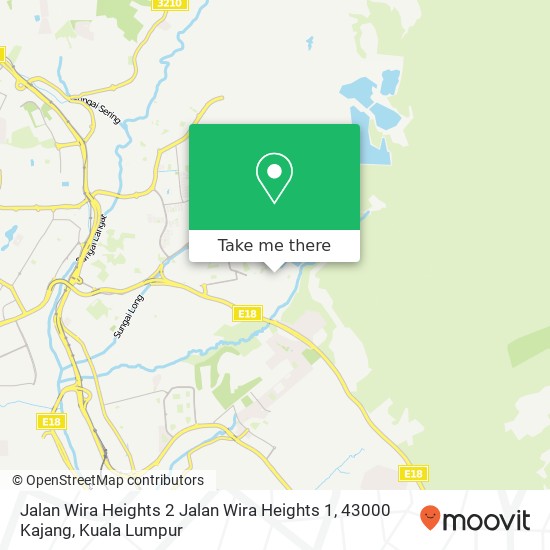 Jalan Wira Heights 2 Jalan Wira Heights 1, 43000 Kajang map