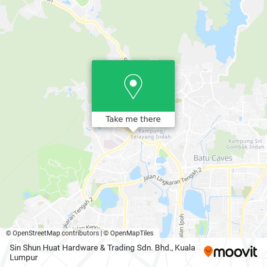 Sin Shun Huat Hardware & Trading Sdn. Bhd. map