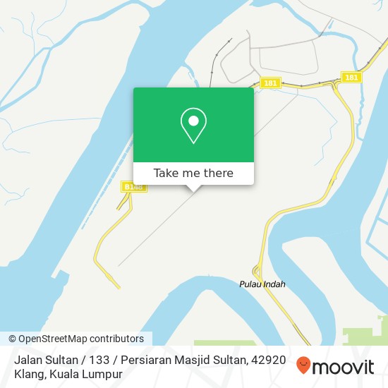 Jalan Sultan / 133 / Persiaran Masjid Sultan, 42920 Klang map