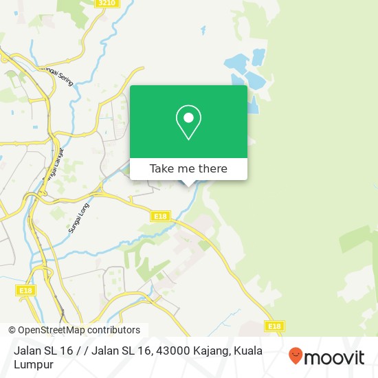 Jalan SL 16 / / Jalan SL 16, 43000 Kajang map