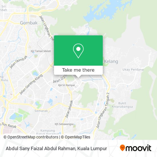 Peta Abdul Sany Faizal Abdul Rahman