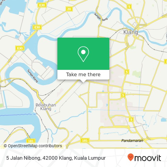 5 Jalan Nibong, 42000 Klang map