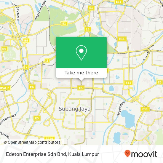 Edeton Enterprise Sdn Bhd map