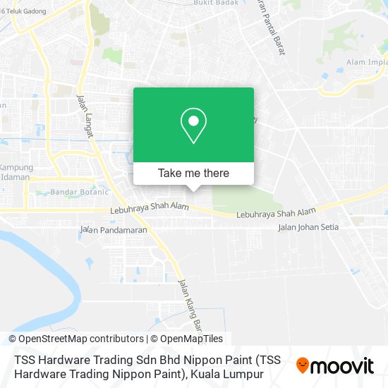 TSS Hardware Trading Sdn Bhd Nippon Paint (TSS Hardware Trading Nippon Paint) map