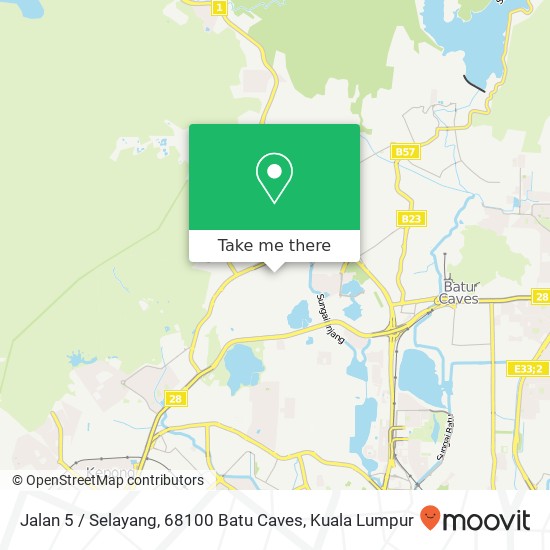 Jalan 5 / Selayang, 68100 Batu Caves map