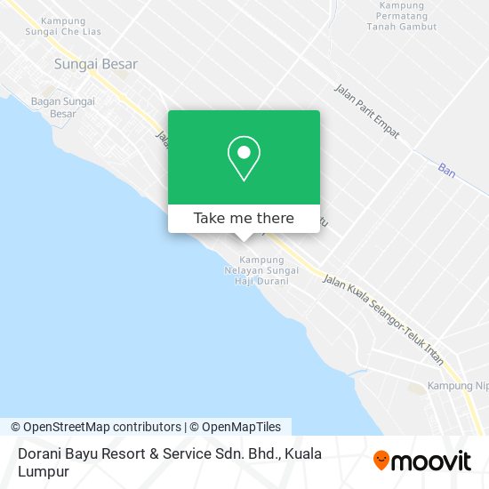 Peta Dorani Bayu Resort & Service Sdn. Bhd.