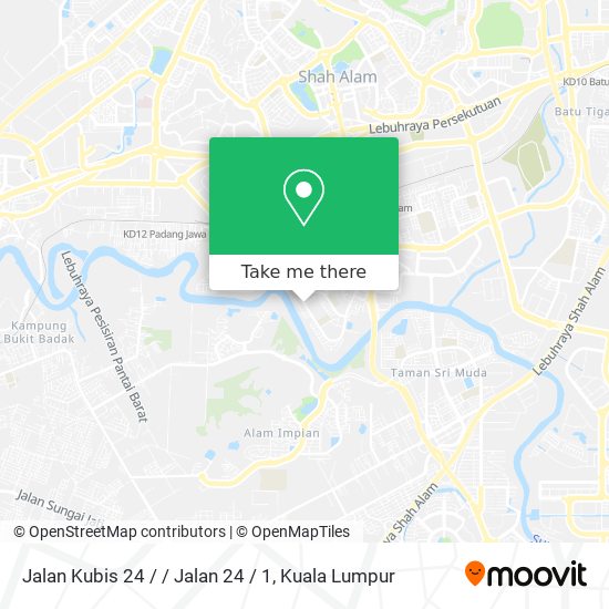 Jalan Kubis 24 / / Jalan 24 / 1 map