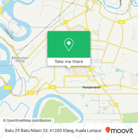 Batu 29 Batu Nilam 33, 41200 Klang map