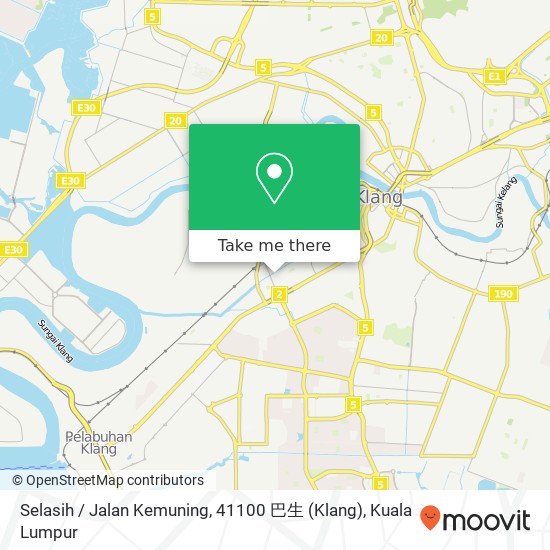 Selasih / Jalan Kemuning, 41100 巴生 (Klang) map