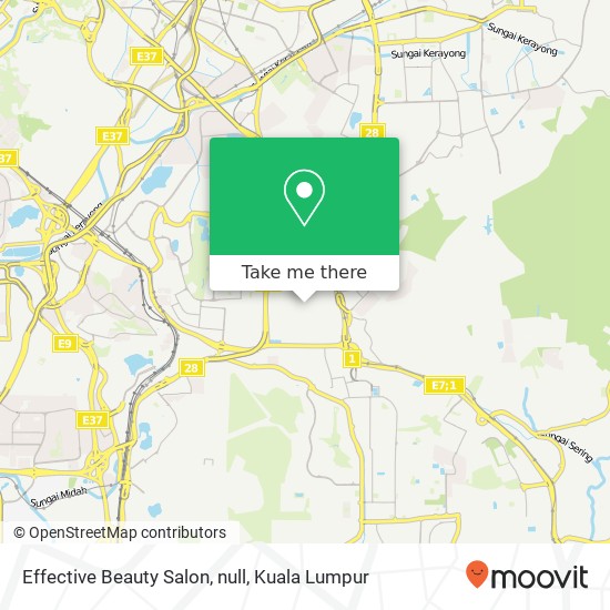 Effective Beauty Salon, null map