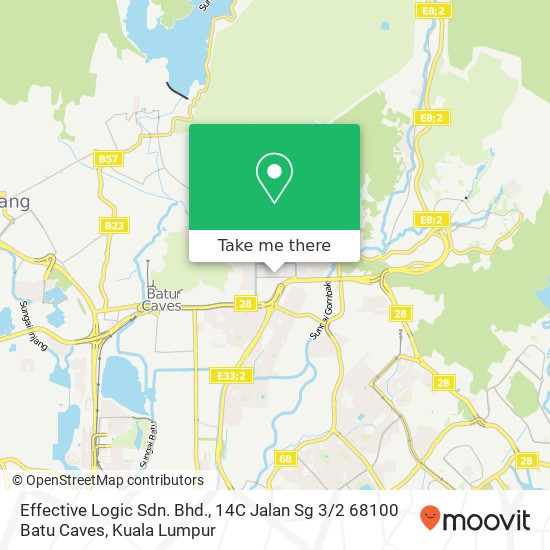 Peta Effective Logic Sdn. Bhd., 14C Jalan Sg 3 / 2 68100 Batu Caves