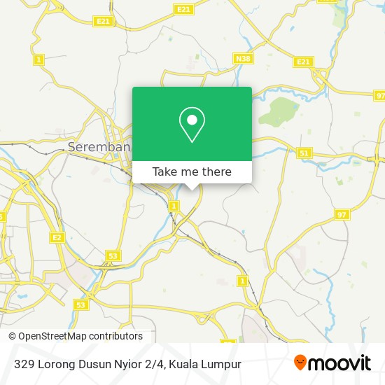 329 Lorong Dusun Nyior 2/4 map